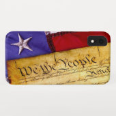 Coques Case-Mate iPhone La Constitution américaine (Dos (Horizontal))