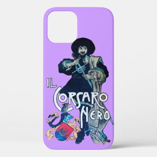 COQUES Case-Mate iPhone LA CORSAIRE NOIRE (Verso)