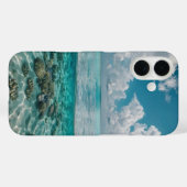Coques Case-Mate iPhone La côte de corail (Verso (horizontal))