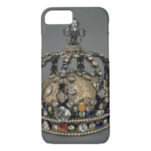 Case-Mate iPhone Case La couronne de Louis XV, 1722 (argent doré, replac