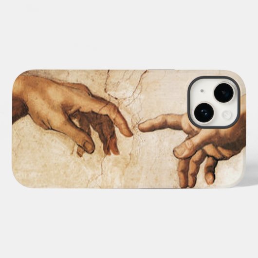 Coques Case-Mate iPhone La création d'Adam (Verso (horizontal))