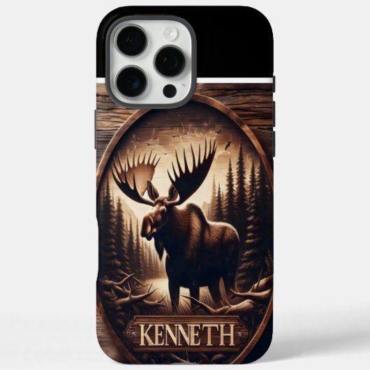 Coques Case-Mate iPhone La crête d'orignal de Kenneth (Verso)