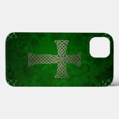Coques Case-Mate iPhone La croix celtique (Verso (horizontal))