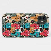 Coques Case-Mate iPhone La Crowd of cats (Dos (Horizontal))