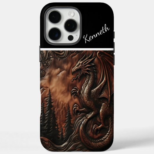 Coques Case-Mate iPhone La cuirasse de Dragon (Verso)