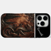 Coques Case-Mate iPhone La cuirasse de Dragon (Verso (horizontal))