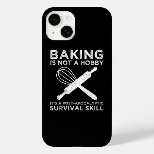 Coques Case-Mate iPhone La cuisson n'est pas un passe-temps C'est une comp (Verso)