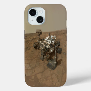 Coque Pour iPhone 15 La Curiosité A Rover Sur La Surface De Mars.