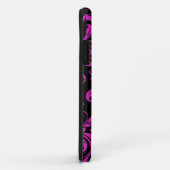 Coques Case-Mate iPhone La damassé rose et noire modèle l'iPhone 5 (Dos/Droite)