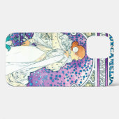 Coques Case-Mate iPhone La Dame des Camelias, Alphonse Mucha (Verso (horizontal))