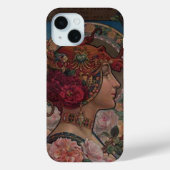 Coques Case-Mate iPhone La Dame des roses (Verso)