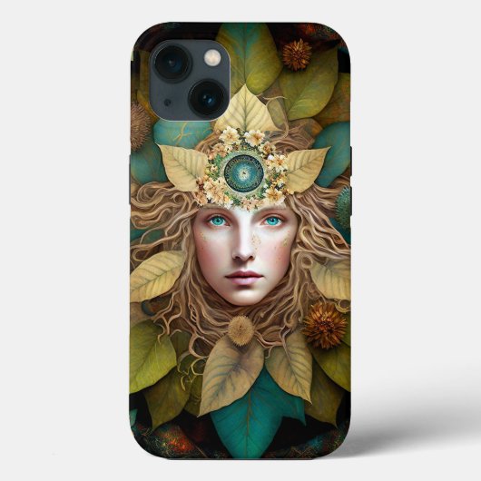 Coques Case-Mate iPhone La déesse de la nature Mandala (Verso)