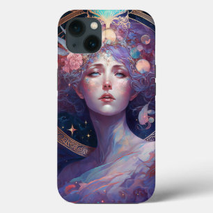 Case-Mate iPhone Case La déesse de nuit Queen Imaginaire Art Coque-Mate 