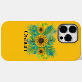 Coques Case-Mate iPhone La déesse d'Oshun Tournesols (Verso (horizontal))