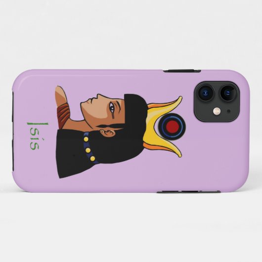 Coques Case-Mate iPhone La Déesse Égyptienne Ancienne D'Isis (Dos (Horizontal))