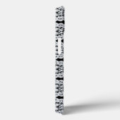 Coques Case-Mate iPhone La dentelle blanche forme une frontière sensible (Verso / Droite)