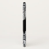 Coques Case-Mate iPhone La dentelle blanche forme une frontière sensible (Dos/Gauche)