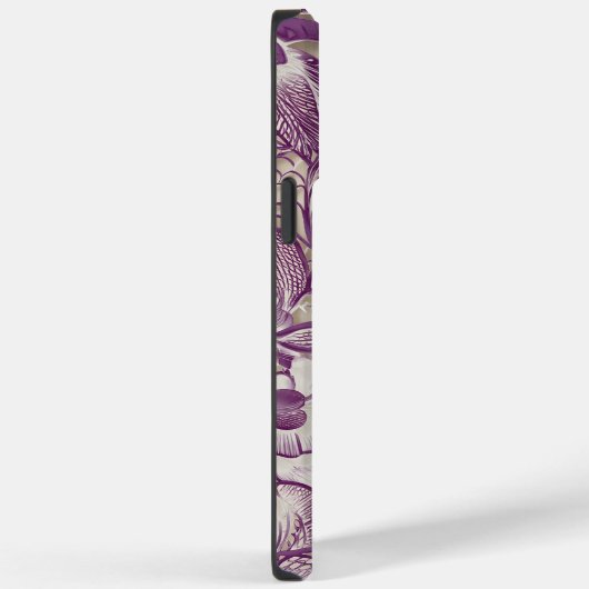 Coques Case-Mate iPhone La dentelle de Flore (Verso / Droite)