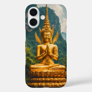 Coques iPhone 16 La Devata dans la lumière dorée
