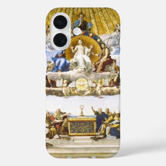 Coques Case-Mate iPhone La Dispute du Saint Sacrement de Raphaël (Verso)