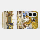Coques Case-Mate iPhone La Dispute du Saint Sacrement de Raphaël (Verso (horizontal))