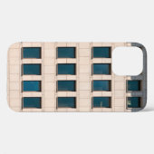Coques Case-Mate iPhone La façade du bâtiment moderne de forme rectangulai (Verso (horizontal))