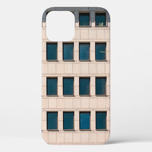 Coques Case-Mate iPhone La façade du bâtiment moderne de forme rectangulai (Verso)