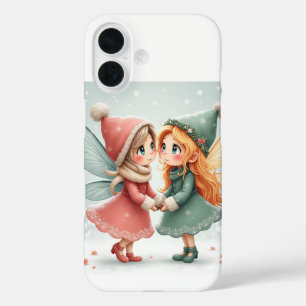 La fée d'hiver d'une paire iPhone 16 Coques
