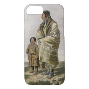 Coque Case-Mate Pour iPhone La femme de Dacota et la fille d'Assiniboin,