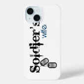 Coques Case-Mate iPhone La femme du soldat (Verso)