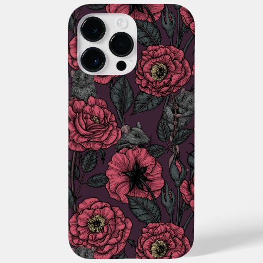 Coques Case-Mate iPhone La fête des souris (Verso)