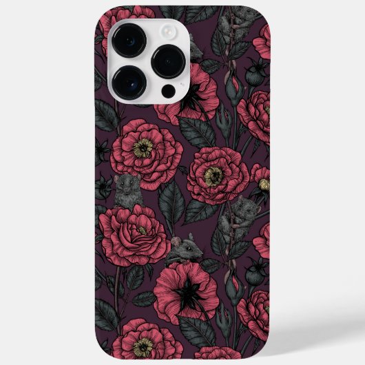 Coques Case-Mate iPhone La fête des souris (Verso)