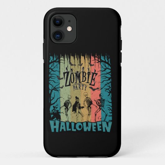 Coques Case-Mate iPhone La fête des zombies (Dos)