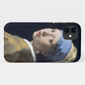Coques Case-Mate iPhone La Fille Avec La Perle Écoutant (Dos (Horizontal))