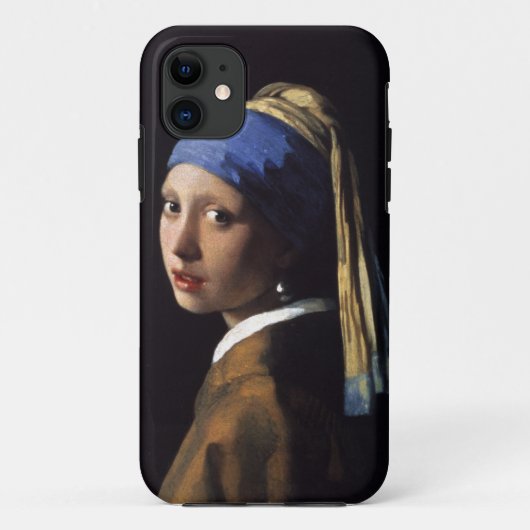 Coques Case-Mate iPhone La Fille avec une perle (Dos)