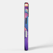 Coques Case-Mate iPhone La fille extraterrestre verte est là pour protéger (Verso / Droite)