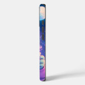 Coques Case-Mate iPhone La fille extraterrestre verte est là pour protéger (Verso / Gauche)