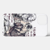 Coques Case-Mate iPhone La fille lisant un livre (Verso (horizontal))