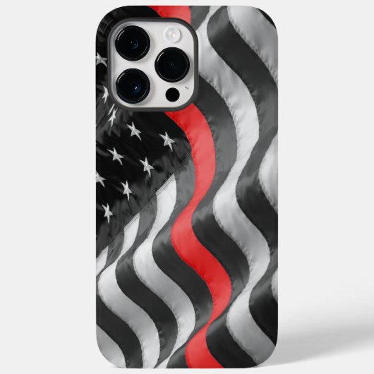 Coques Case-Mate iPhone La fine ligne rouge (Verso)