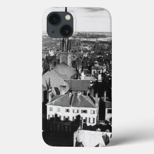 Coques Case-Mate iPhone La flèche ornementée d'une église à Boston (Verso)