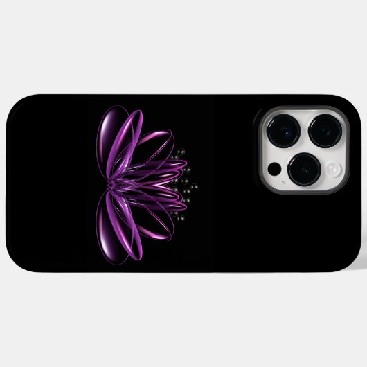 Coques Case-Mate iPhone La fleur de lotus (Verso (horizontal))