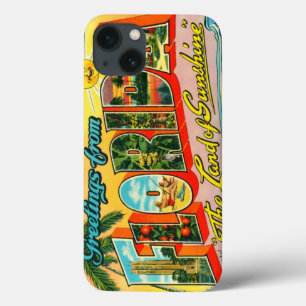 Etui iPhone 13 La Floride vintage