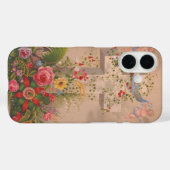 Coques Case-Mate iPhone La Foi Espère Charité Et Fleurs (Verso (horizontal))