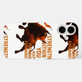 COQUES Case-Mate iPhone LA FORCE AU SEIN DE VOUS CONTINUEZ À PROGRESSER (Verso (horizontal))