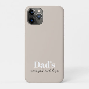 Case-Mate iPhone Case La force et les câlins de papa - Cadeau de Fête de