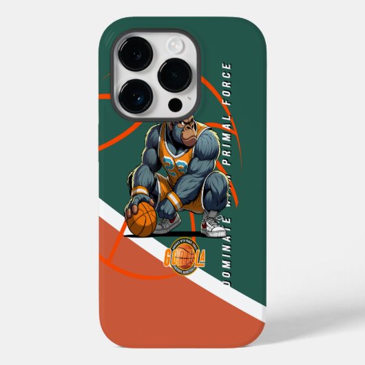 Coques Case-Mate iPhone La force primordiale du Basketball | (Verso)
