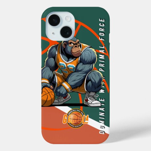 Coques Case-Mate iPhone La force primordiale du Basketball | (Verso)