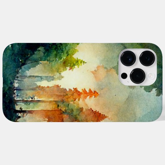 Coques Case-Mate iPhone La forêt (nature) (Verso (horizontal))