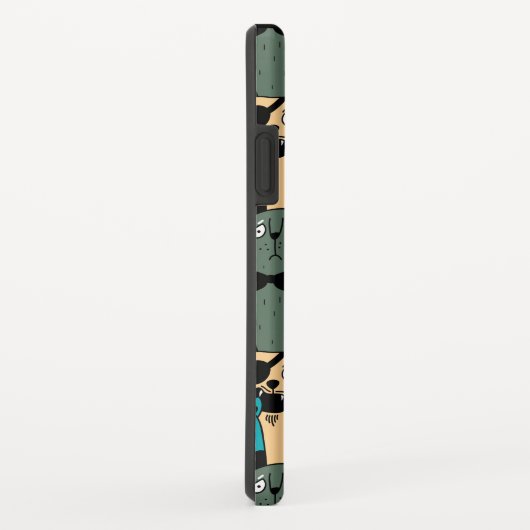 Coques Case-Mate iPhone La foule des chats (Dos/Droite)