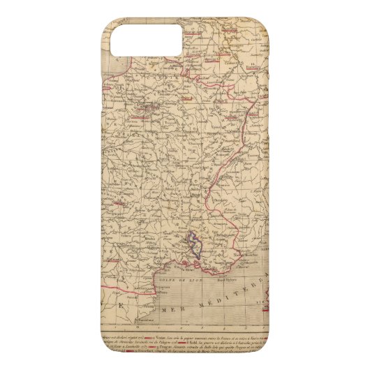 Coques Case-Mate iPhone La France 1715 un 1774 (Dos)